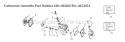 Page B Diagram and Parts List for HP22  Weed Eater Trimmer